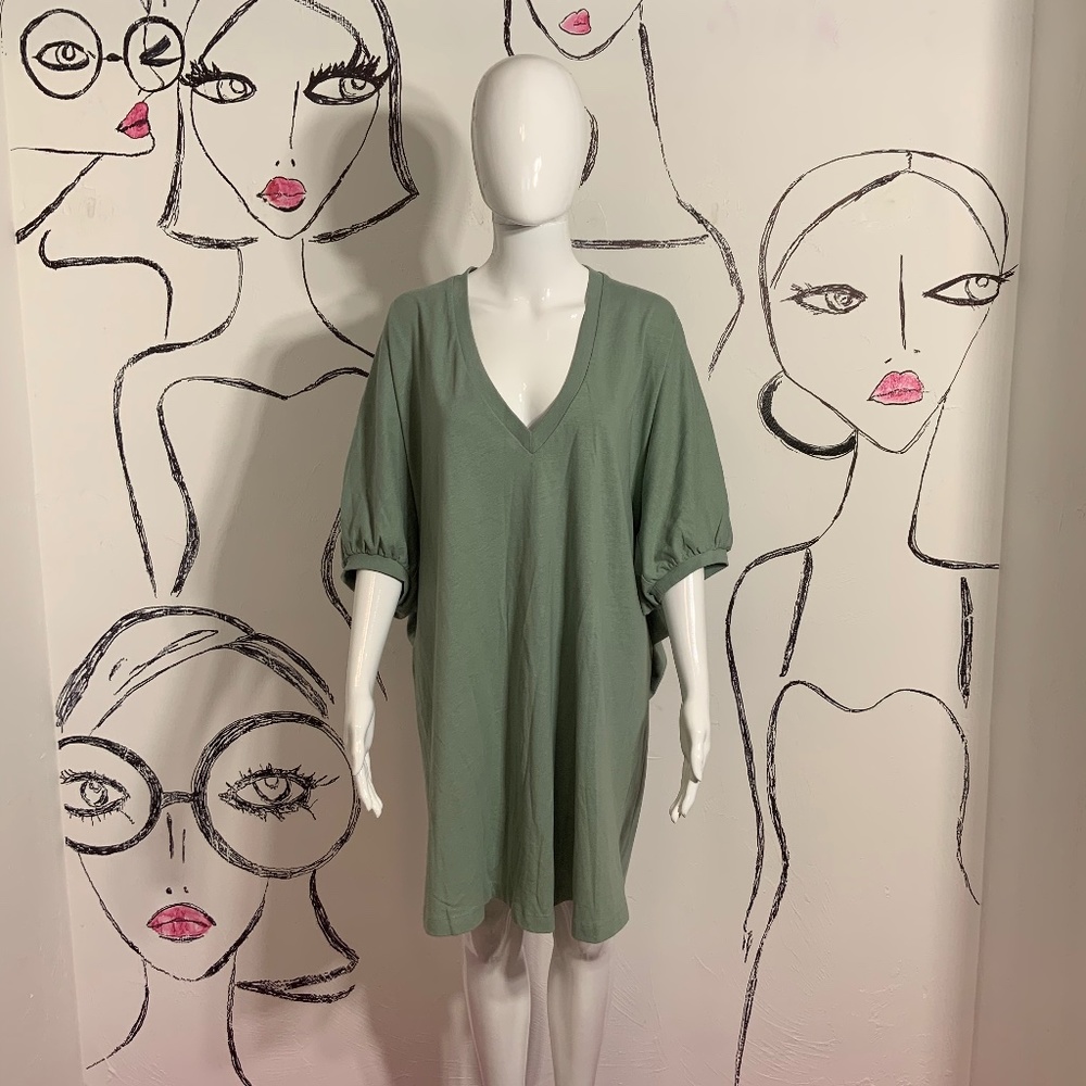Zara Cotton Shirt Dress
